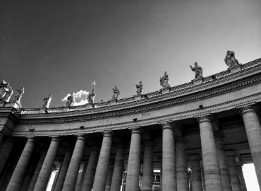 Photo of St. Peter's Square, Vatican City.